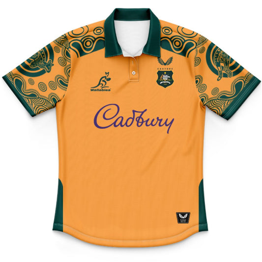 Australian Wallabies 2026 Kids First Nation Polo Shirt