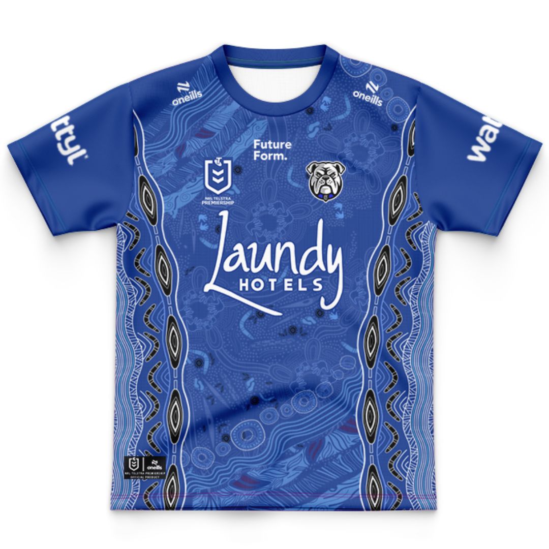 Canterbury Bankstown Bulldogs 2026 Kids Indigenous Jersey
