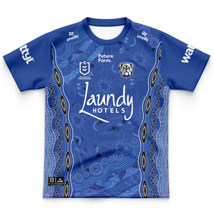 Canterbury Bankstown Bulldogs 2026 Kids Indigenous Jersey