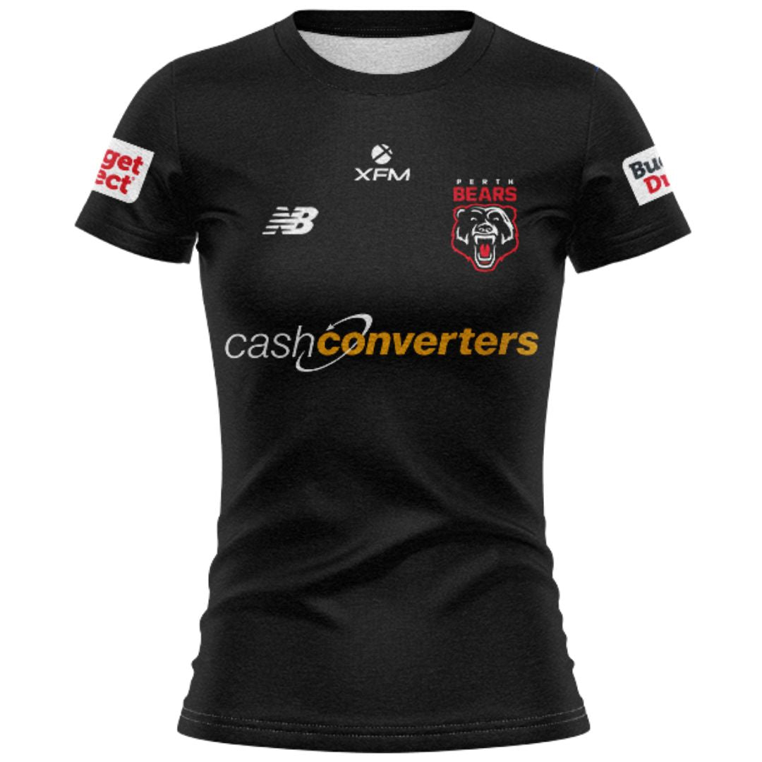 Perth Bears 2027 Women's Black Training Shirt