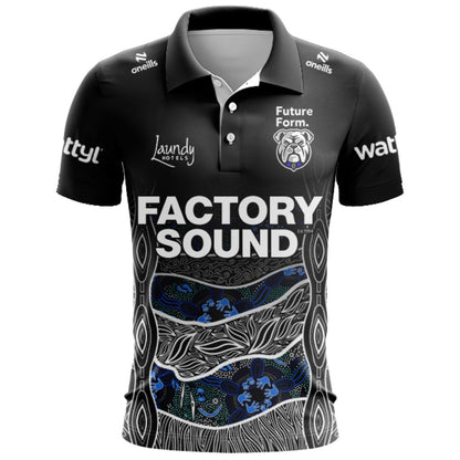 Canterbury Bankstown Bulldogs 2026 Indigenous Training Polo Shirt