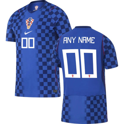 Croatia 2026 World Cup Away Jersey Shirt (Add any Name and Number)