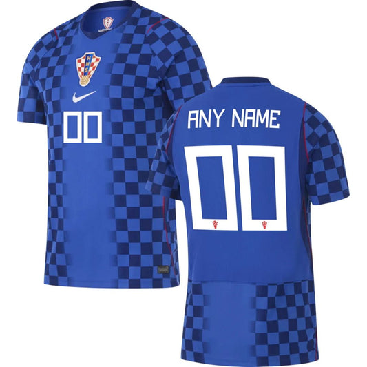 Croatia 2026 World Cup Away Jersey Shirt (Add any Name and Number)