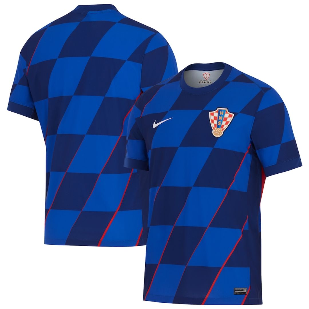 Croatia Euro 2024/25 Away Jersey Shirt