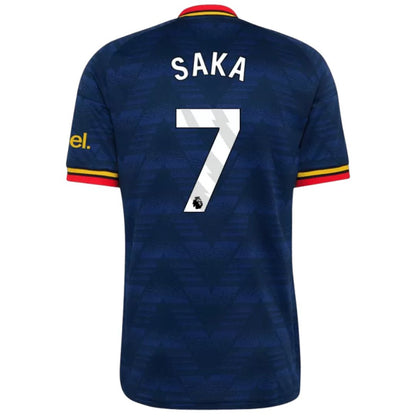 Arsenal Gunners 2026/27 Saka #7 Away Jersey Shirt