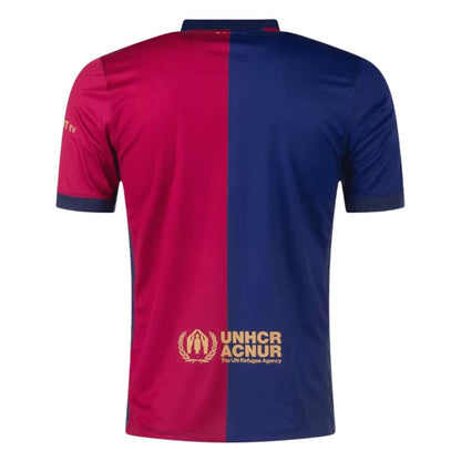 Barcelona 2024/25 Kids Home Jersey Shirt (Add Your Own Name & Number)