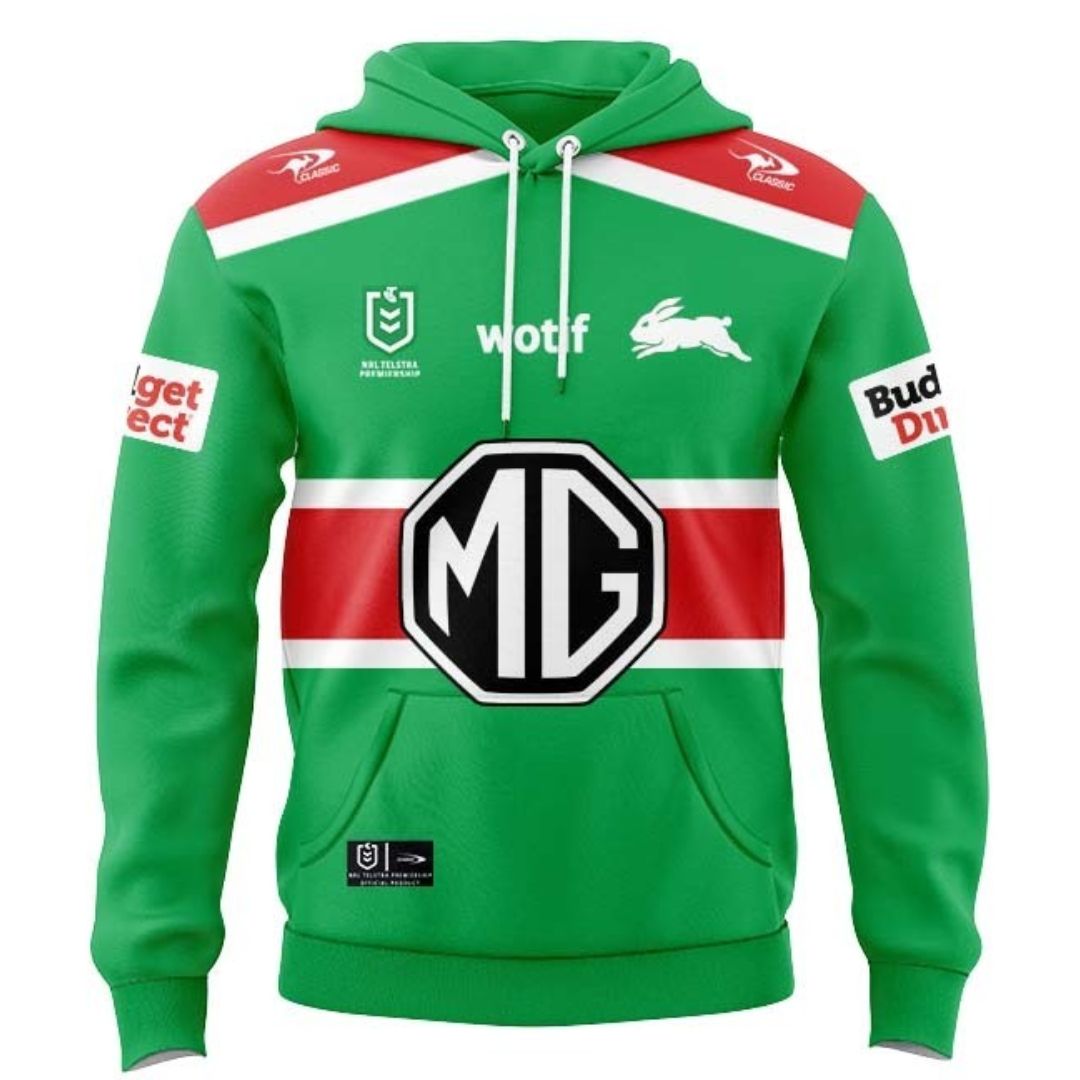 South Sydney Rabbitohs 2026 Away Hoodie with Zipper