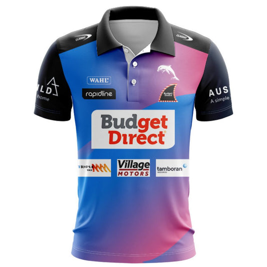 Redcliffe Dolphins 2026 Training Polo Shirt