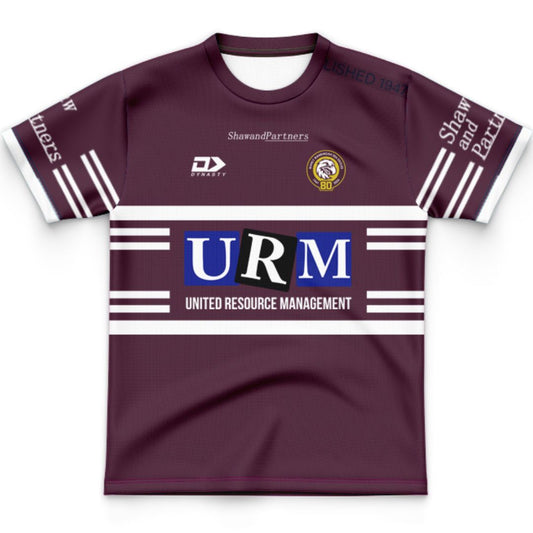 Manly Warringah Sea Eagles 2026 Kids Maroon Training Jersey
