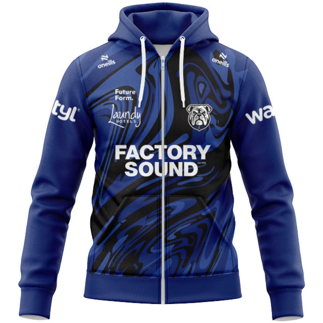 Canterbury Bankstown Bulldogs 2026 Training Hoodie with Zipper