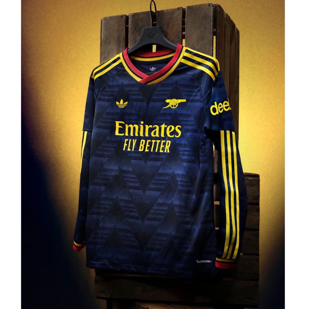 Arsenal Gunners 2026/27 Players Edition Long Sleeve Away Jersey Shirt