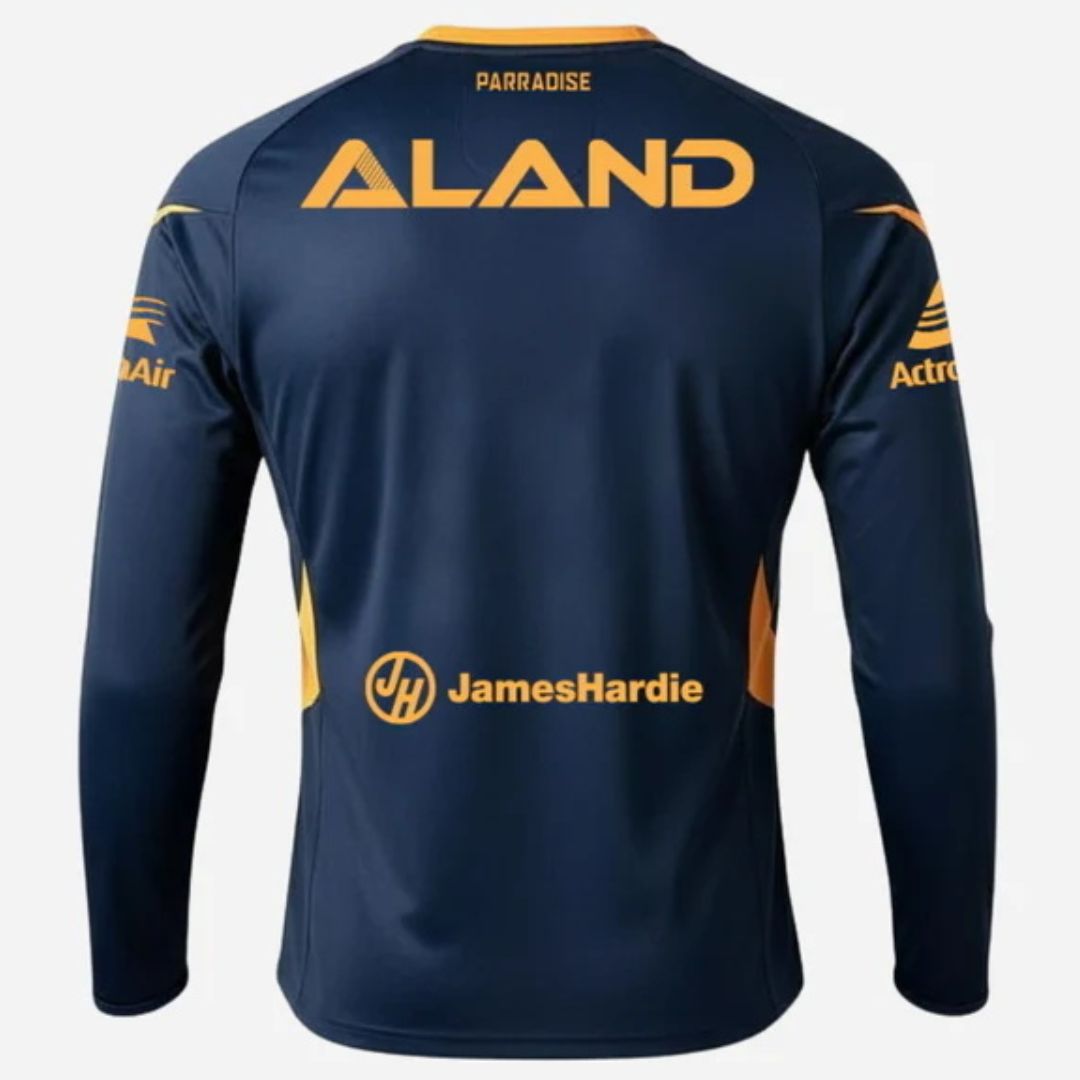 Parramatta Eels 2026 Long Sleeve Navy Blue Training Shirt