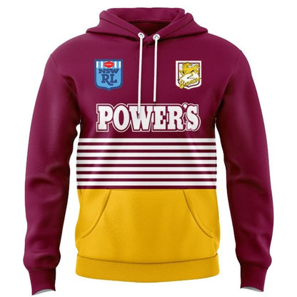 Brisbane Broncos 1992 Retro Hoodie
