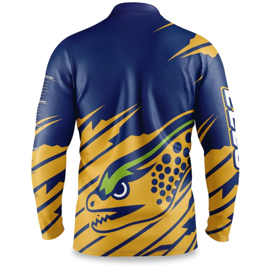 Parramatta Eels 2024 Long Sleeve Ignition Fishing Shirt