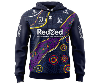 Melbourne Storm 2025 Indigenous Hoodie