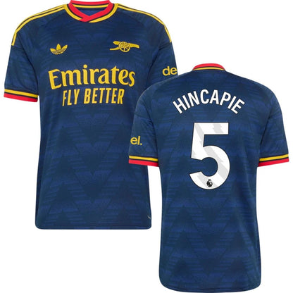Arsenal Gunners 2026/27 Hincapie #5 Away Jersey Shirt
