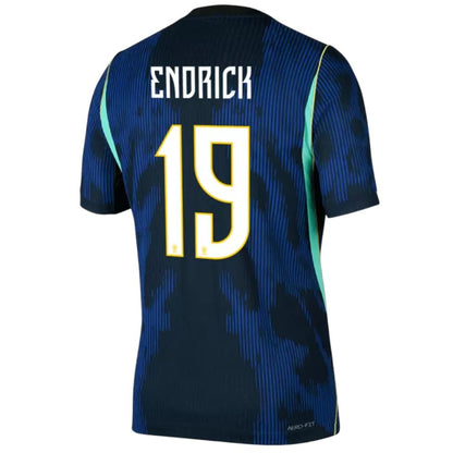 Brazil 2026 World Cup Endrick #19 Away Jersey Shirt