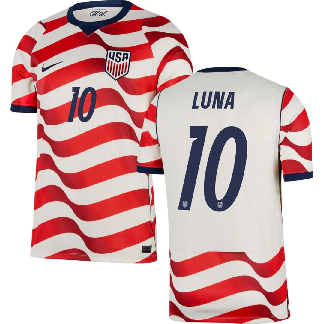 United States 2026 World Cup Luna #10 Home Jersey Shirt