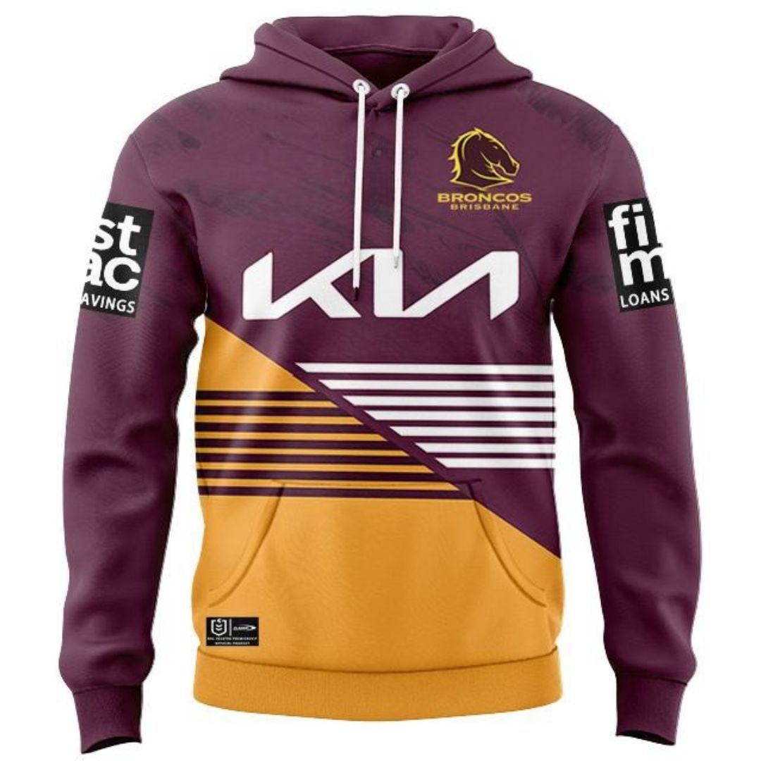 Brisbane Broncos 2023/24 Kids Home Hoodie