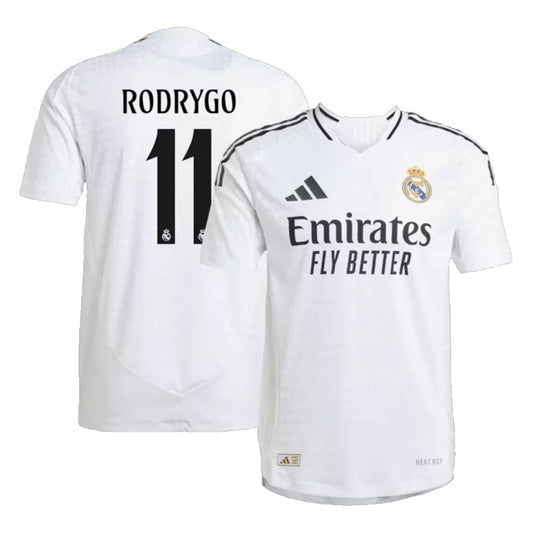 Real Madrid 2024/25 Rodrygo #11 Home Jersey Shirt
