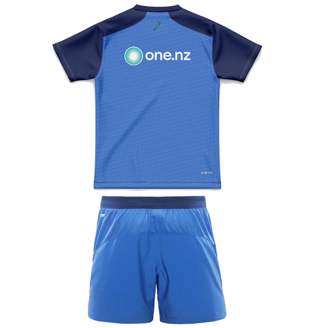 New Zealand Warriors 2026 Kids Coaches Jersey and Shorts Kit