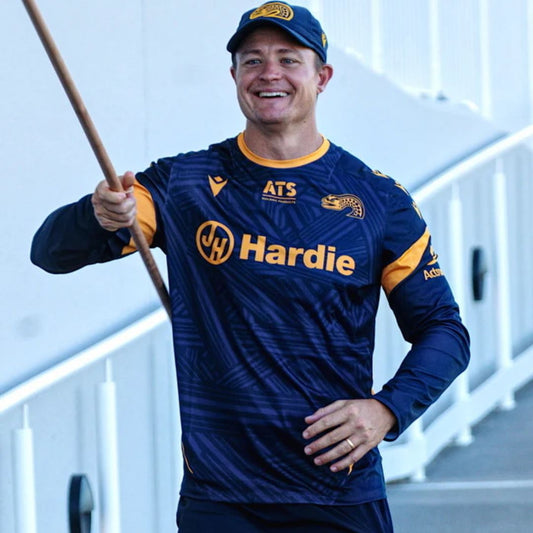 Parramatta Eels 2026 Long Sleeve Navy Blue Training Shirt