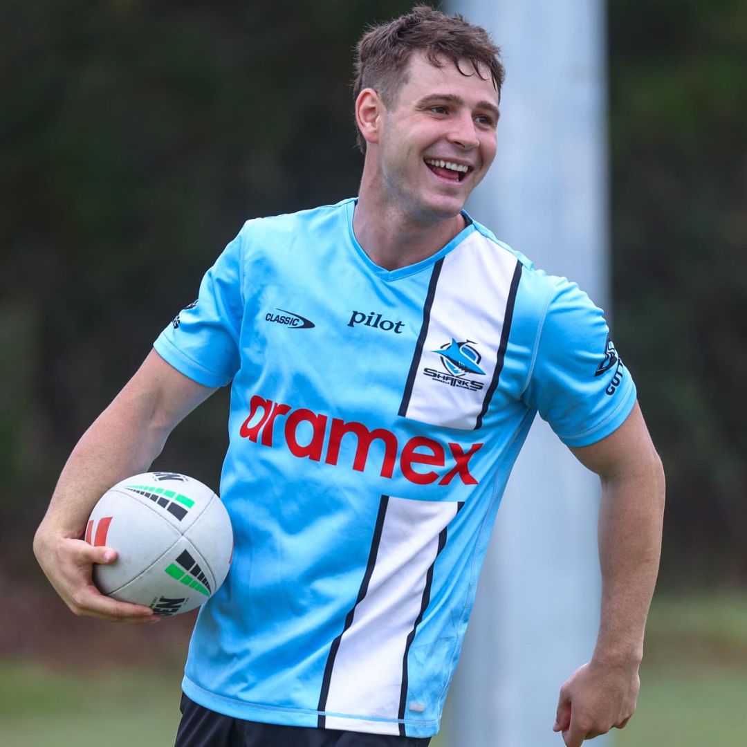 Cronulla Sutherland Sharks 2026 Sky Blue Training Shirt