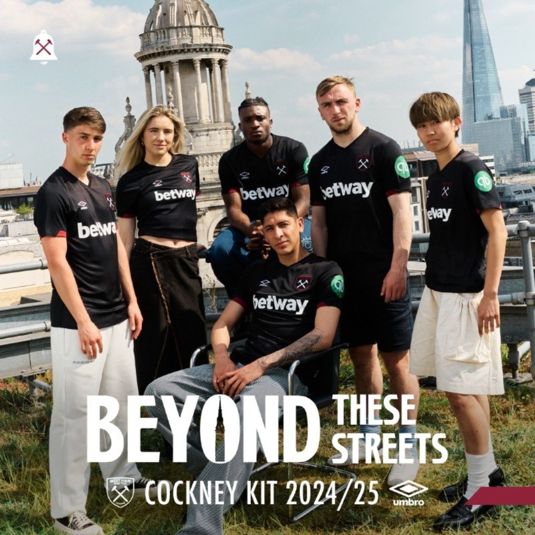 West Ham United 2024/25 Away Jersey Shirt (Add Your Own Name & Number)