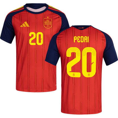 Spain 2026 World Cup Pedri #20 Home Jersey Shirt