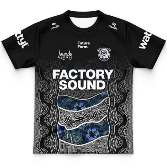 Canterbury Bankstown Bulldogs 2026 Kids Indigenous Training Jersey