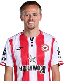 Brentford 2026/27 Damsgaard #24 Home Jersey Shirt