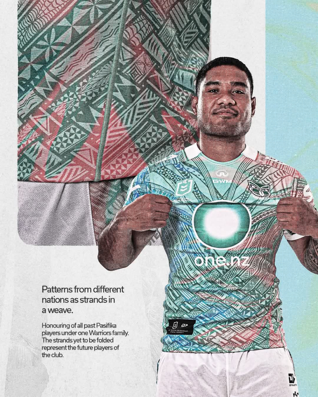 New Zealand Warriors Pasifika Jersey