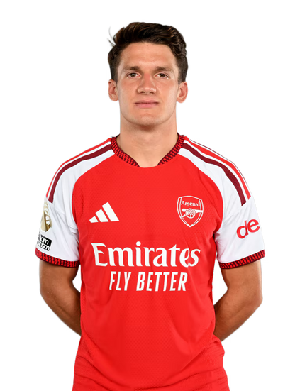 Arsenal Gunners 2026/27 Tzolis #17 Home Jersey Shirt