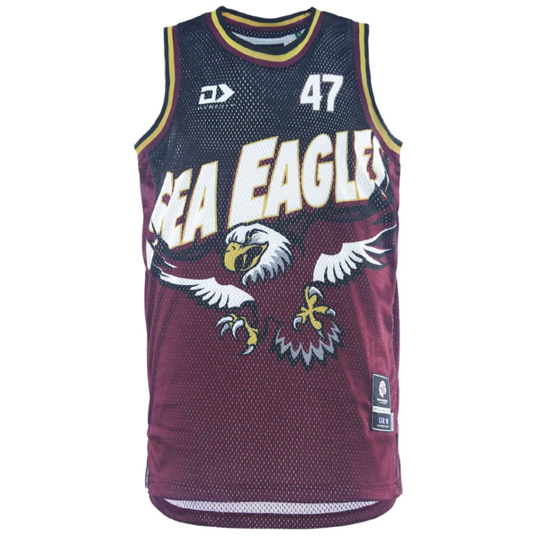 Manly Warringah Sea Eagles 2026 Basketball Singlet