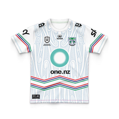 New Zealand Warriors 2025 Kids Indigenous Jersey
