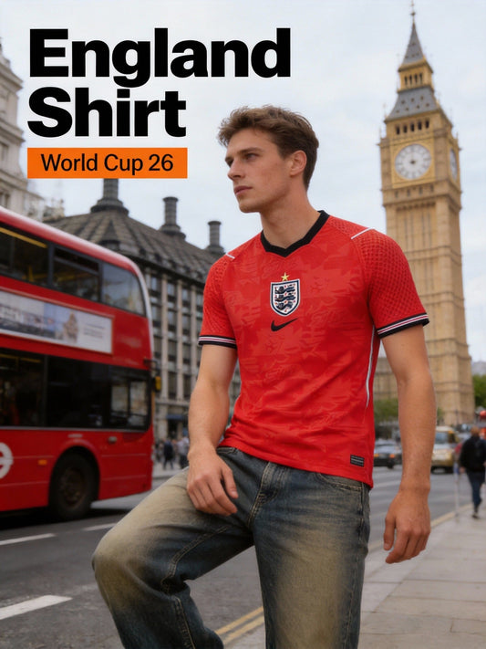 England Soccer 2026 World Cup Away Jersey Shirt Kit
