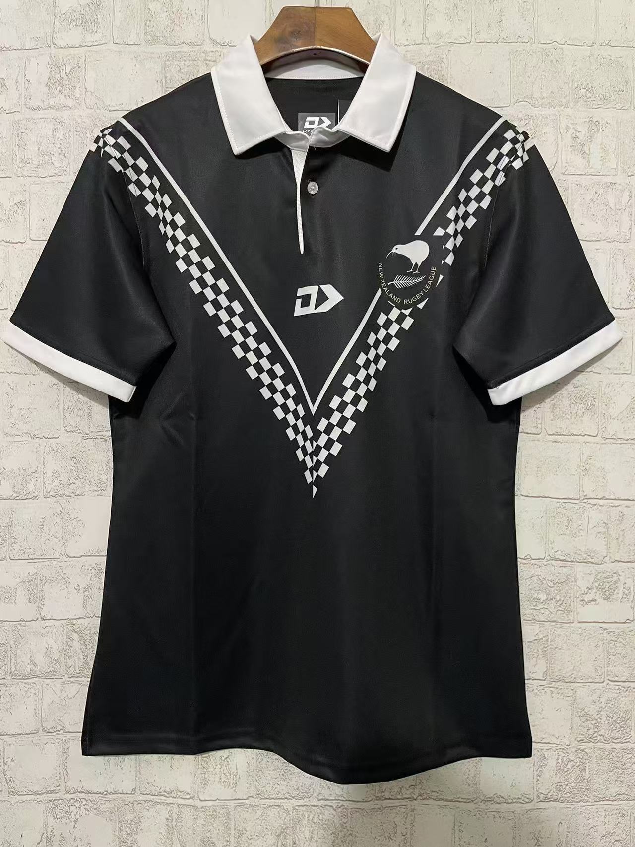 New Zealand Kiwis 2024 Black Throwback Jersey