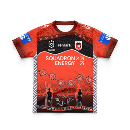 St George Illawarra Dragons 2025 Kids Indigenous Jersey