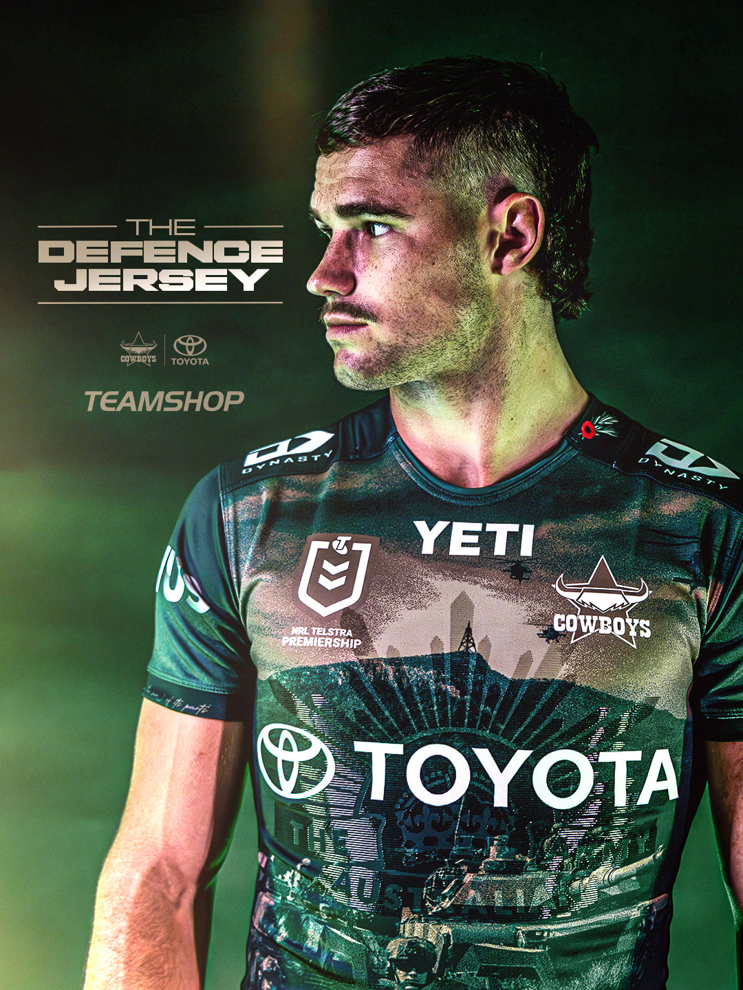 North Queensland Cowboys 2026 Defence Jersey