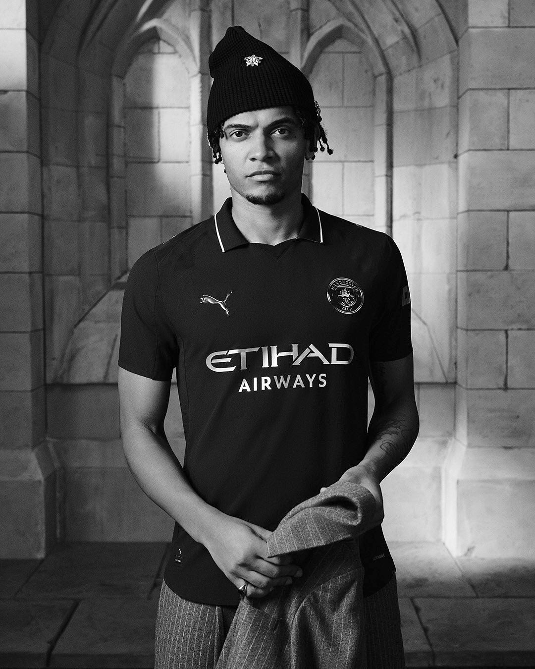 Manchester City 2025/26 Player's Edition Away Jersey Shirt