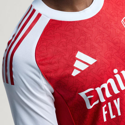 Arsenal Gunners 2025/26 Players Edition Home Jersey Shirt