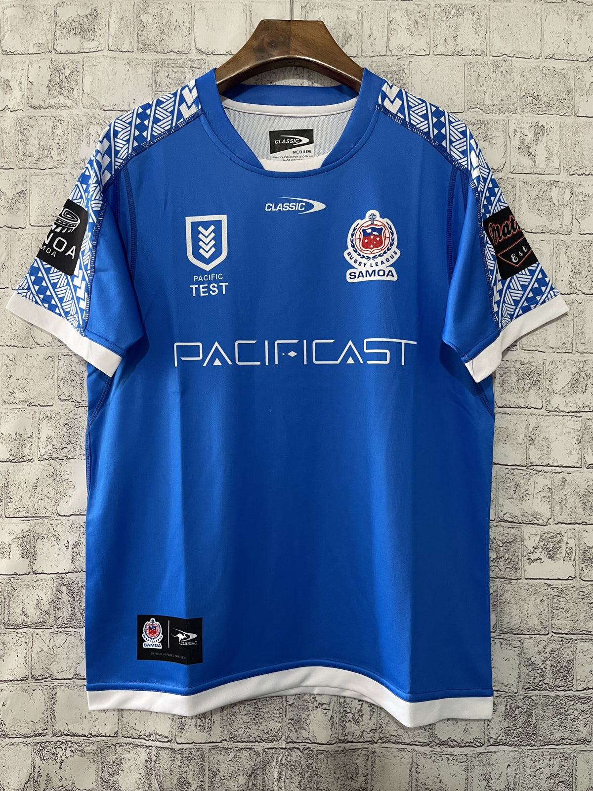 Toa Samoa 2022 Pacific Test Jersey