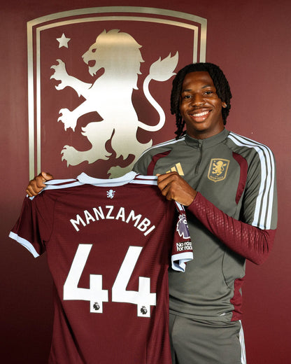 Aston Villa 2026/27 Manzambi #44 Home Jersey Shirt