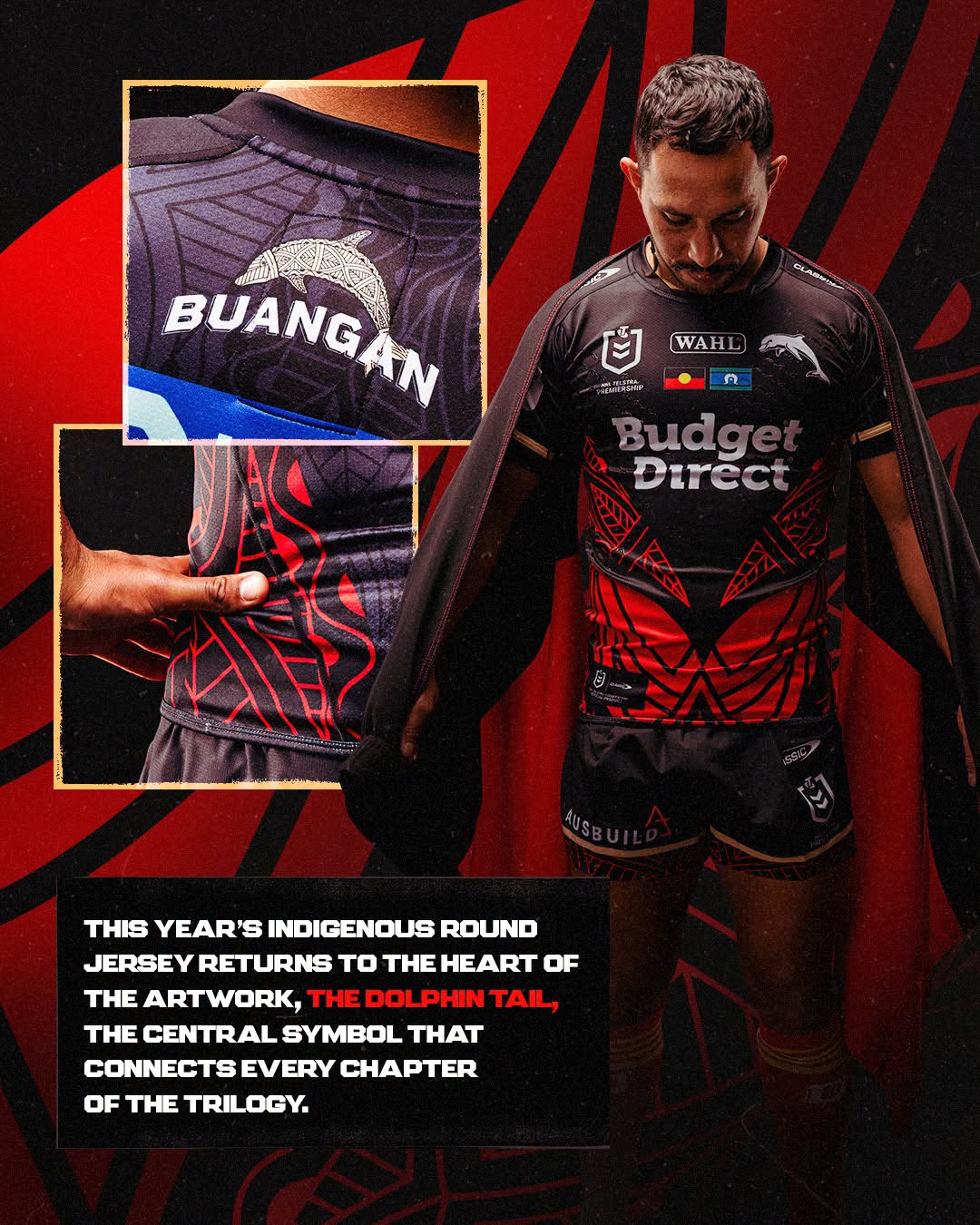 Redcliffe Dolphins 2026 Indigenous Jersey
