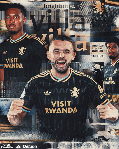 Aston Villa 2026/27 Away Jersey Shirt