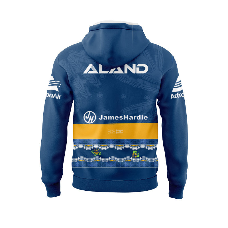 Parramatta Eels 2025 Indigenous Hoodie with Zipper
