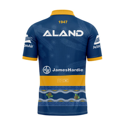 Parramatta Eels 2025 Indigenous Polo Shirt