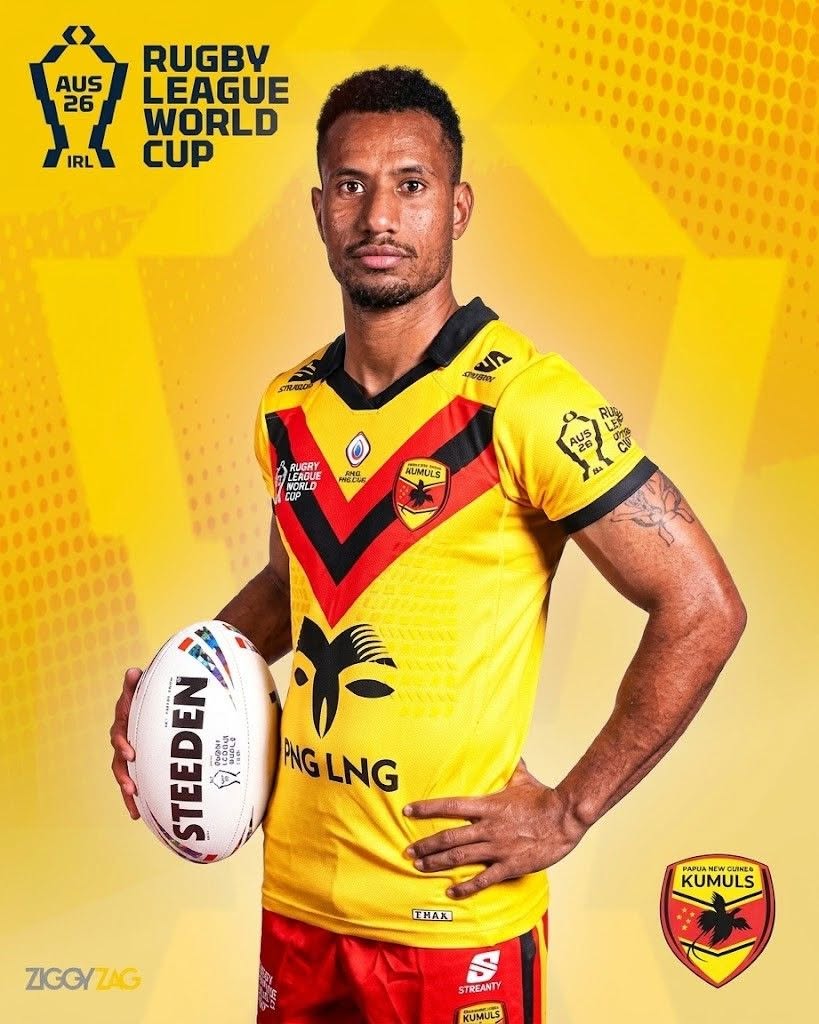 Papua New Guinea Kumuls 2026 World Cup Jersey