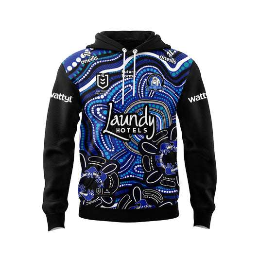 Canterbury Bankstown Bulldogs 2025 Indigenous Hoodie
