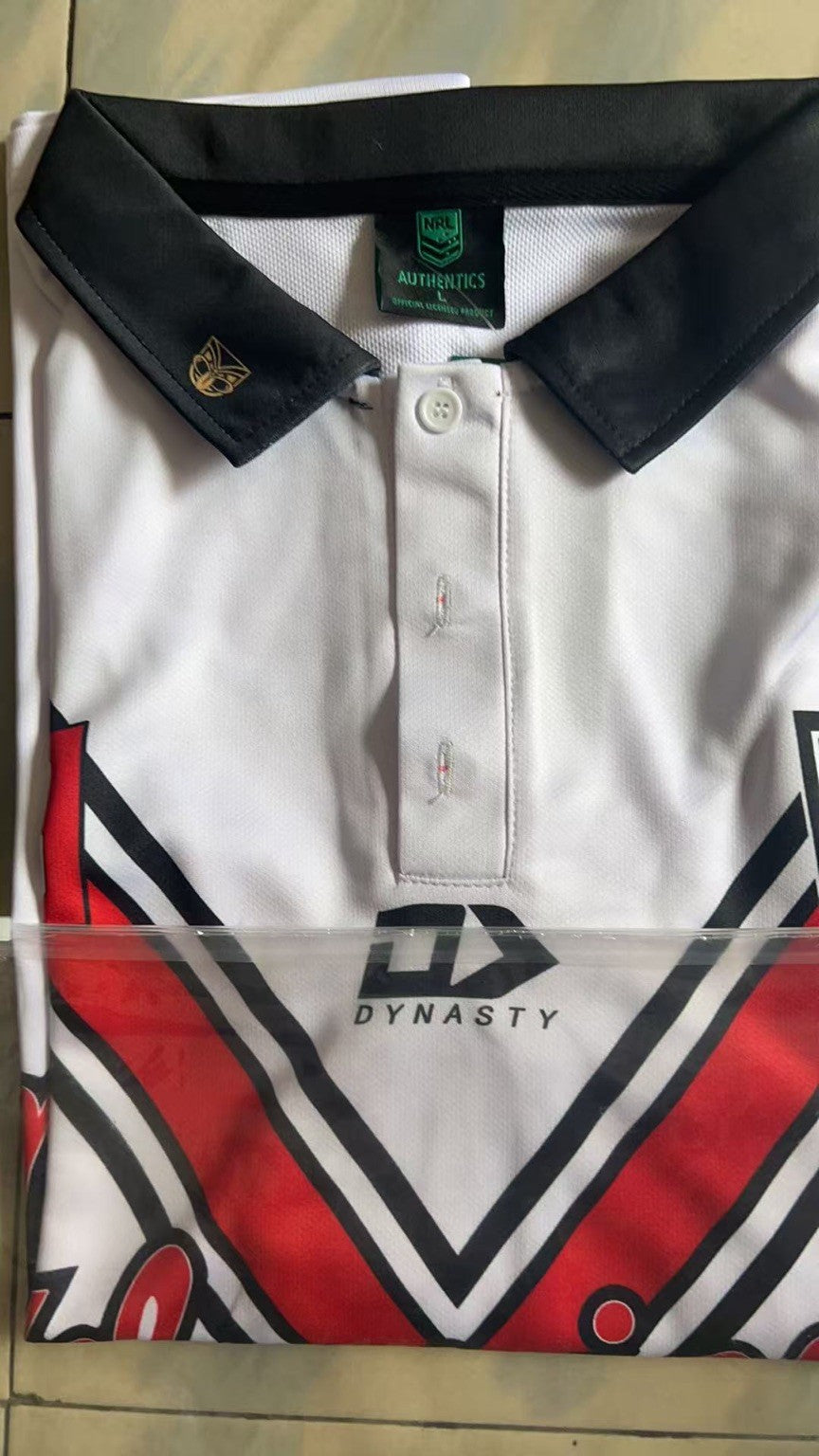 New Zealand Warriors 2026 Long Sleeve 03 Fauxback Jersey